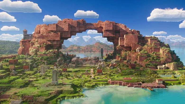 Bir Minecraft Filmi sahne 5