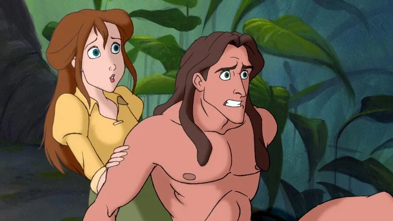 Tarzan ve Jane sahne 3