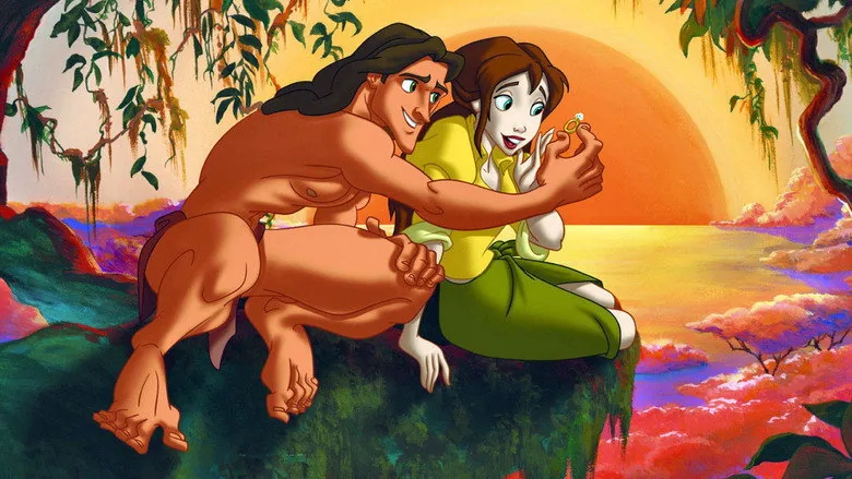 Tarzan ve Jane sahne 5