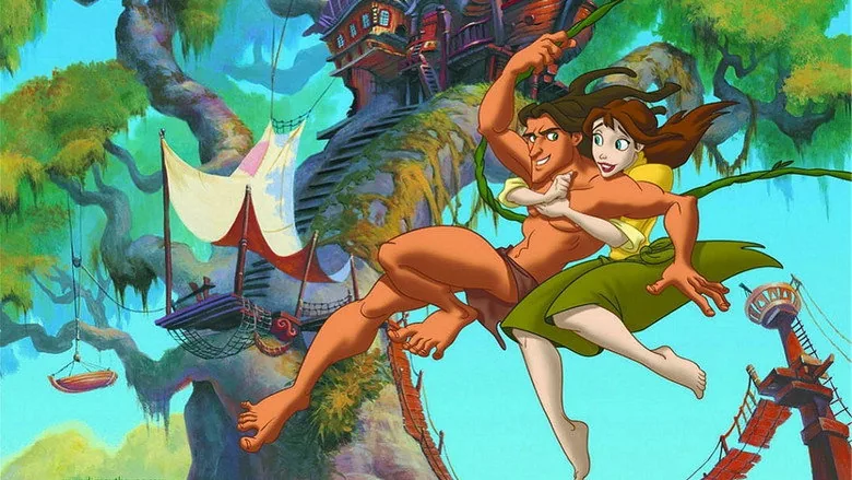 Tarzan ve Jane sahne 6