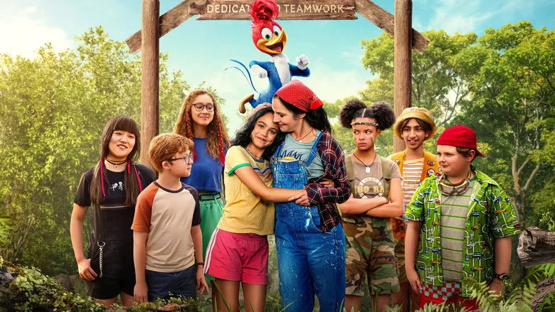 Ağaçkakan Woody Yaz Kampında sahne 3