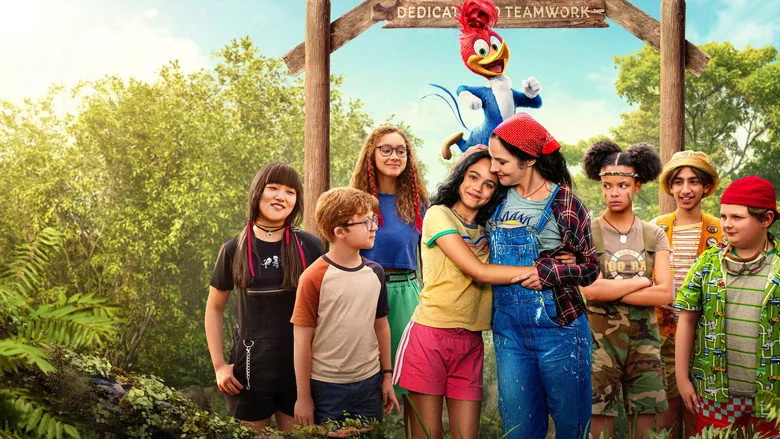Ağaçkakan Woody Yaz Kampında sahne 5